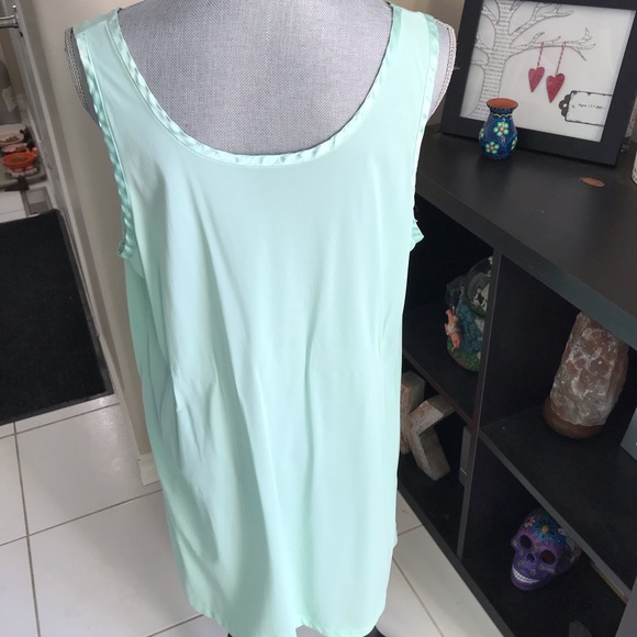1960’s Vintage Mint Green Nightgown set / Peignoir - Picture 8 of 9